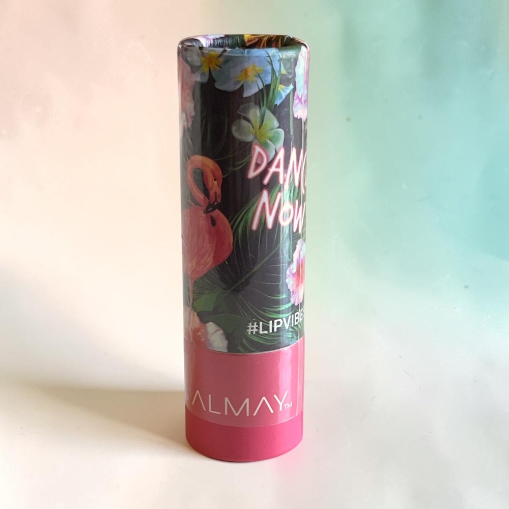 Almay Lip Vibes Lipstick 140 Dance Now Pink Matte Finish Makeup New